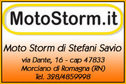 Motostorm di Stefani Savio - via Dante, 16 - 47833 Morciano di Romagna (RN) Tel. 328 4859998